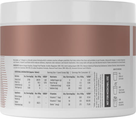 Hk Vitals Skin Radiance Collagen Supplements With Biotin | Orange & Mango (2 X 100 G)