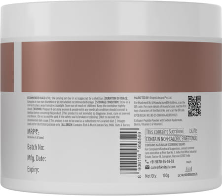Hk Vitals Skin Radiance Collagen Supplements With Biotin | Orange & Mango (2 X 100 G)