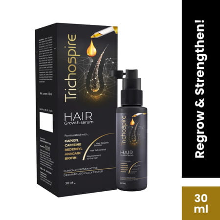 Trichospire Hair Growth Serum For Hair Regrowth & Reduces Hair Fall For Men & Women 30ml