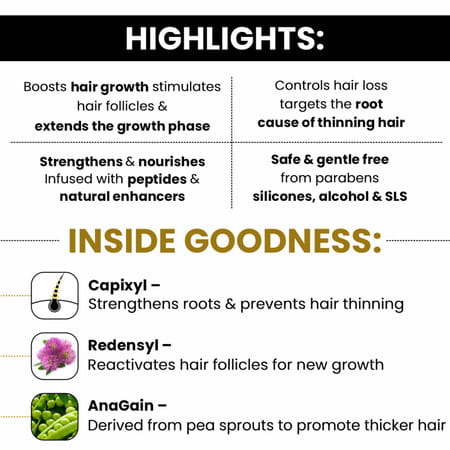 Trichospire Hair Growth Serum For Hair Regrowth & Reduces Hair Fall For Men & Women 30ml
