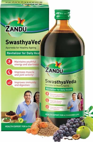 Zandu Swasthyaveda Syrup Bottle Of 450 Ml