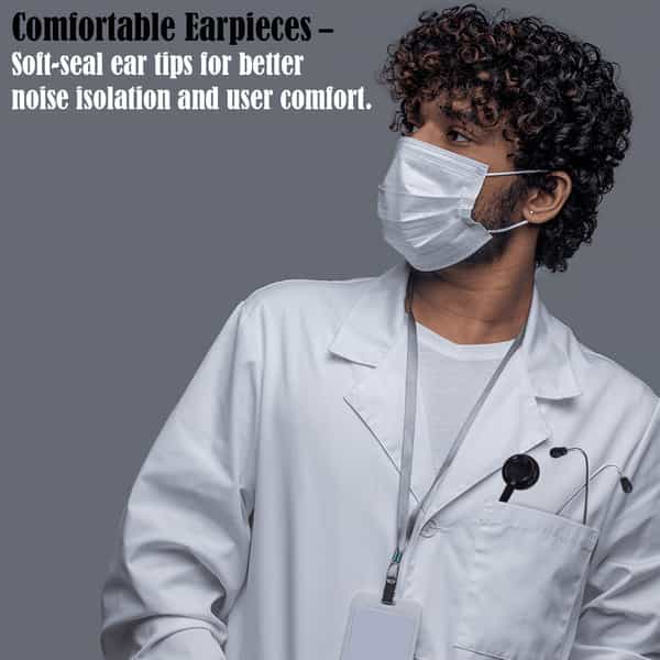 Bpl Medical Technologies St-01 Dia Cast Adult Chest Piece Stethoscope - Black