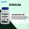 Healthvit Superfood Spirulina 500Mg - 60 Capsules ( Pack Of 2 )