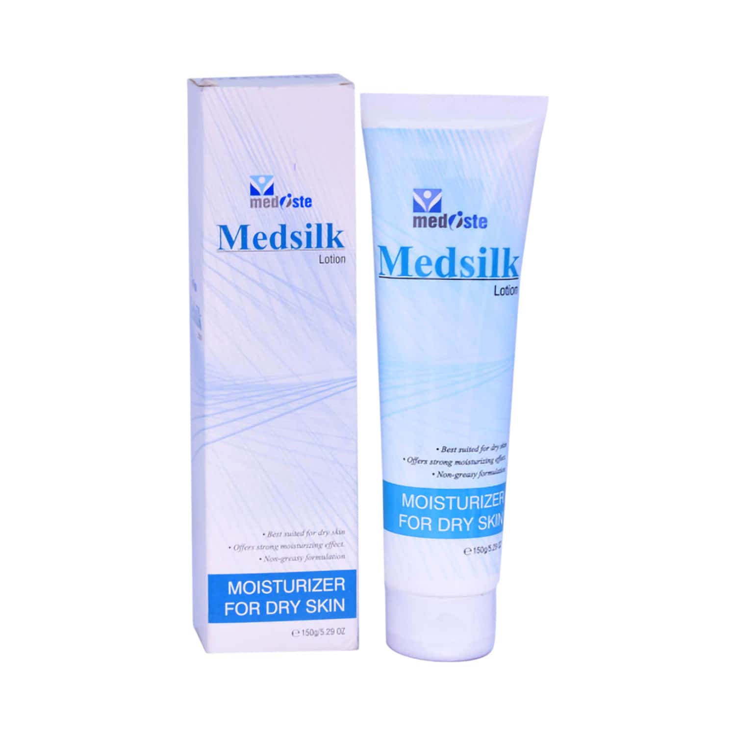 Medsilk Lotion | Helps Skin Retain Moisture Replenishes Dry Skin Promote Soft & Supple Skin | 150 Gm