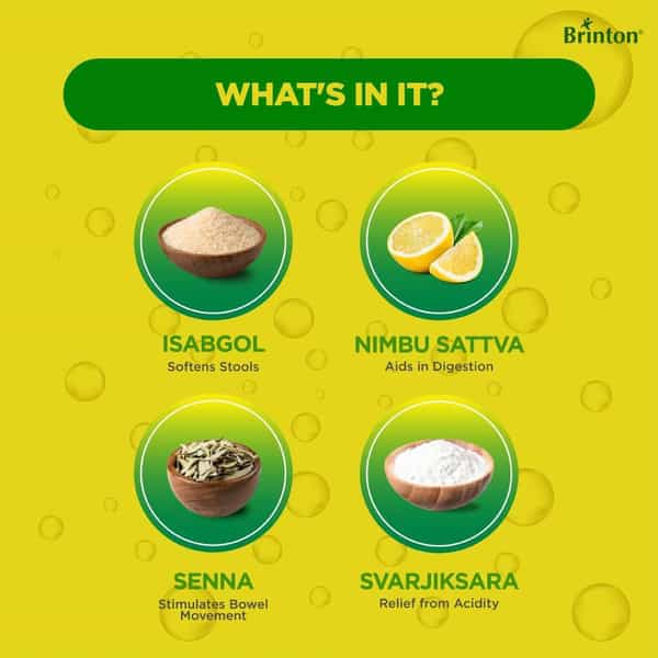 Brinton Tummy Fresh (Sugar Free) For Healthy Digestive Sytem And Relief From Constipation | 250G X 2