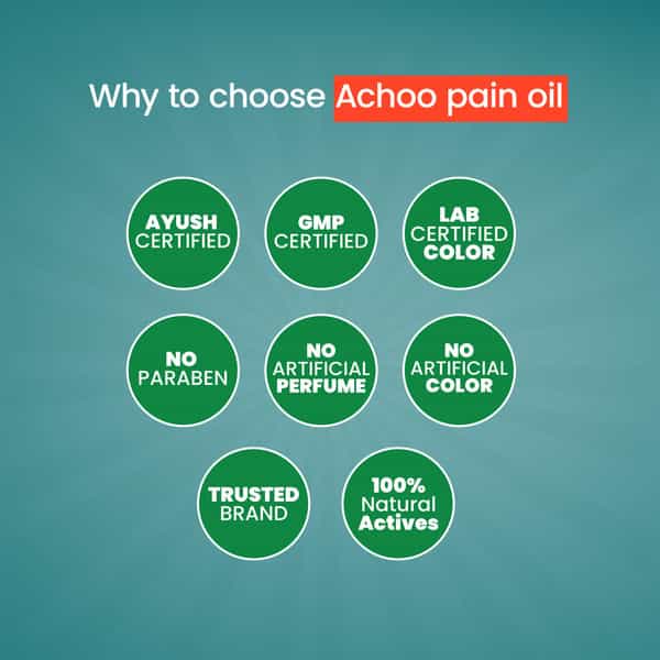 Ach...Oo Pain Relief Ayurvedic Care For Joint Pain & Body Ache 500G