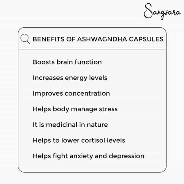 Sangara Aswagandha (1X60) Capsules