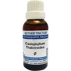 Sbl Caulophyllum Thalictroides Mother Tincture Q 30 Ml Pack Of 2