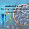 Electrofizz Hydration Energy Powder For Workout For Men And Women- Blueberry Flavour 1 Kg Jar Pack