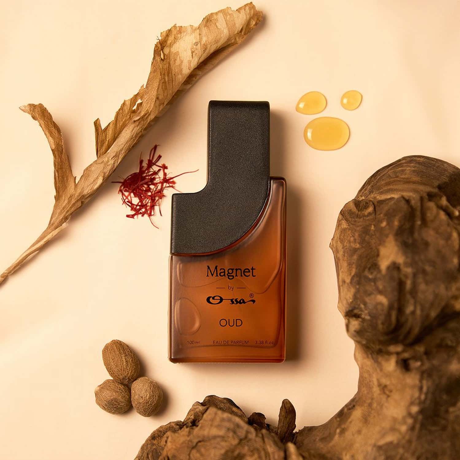 Ossa Magnet Oud Unisex Eau De Parfum Patchouli | Cedarwood | Musk | Oud | Amber | 100ml