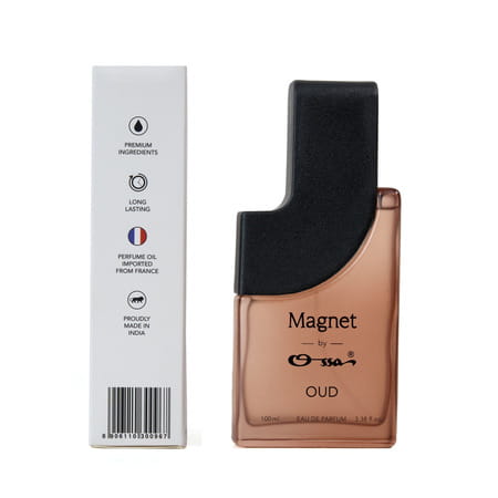 Ossa Magnet Oud Unisex Eau De Parfum Patchouli | Cedarwood | Musk | Oud | Amber | 100Ml
