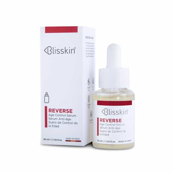 Blisskin Reverse Age Control Serum | With Collagen & Hydrolyzed Wheat Protein| All Skin Types-30Ml