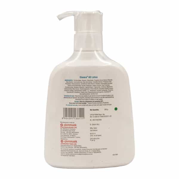 Glenmark Elovera Ad Bottle Of 300Gm Lotion