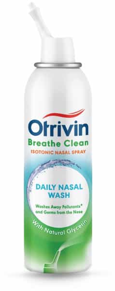 Otrivin Breathe Clean Daily Nasal Wash Nasal Spray 100 Ml