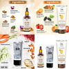 Tnw-The Natural Wash Combo Of 3 With Glow Face Serum | Vitamin C Exfoliating Face Wash | Bb Cream