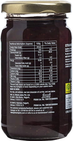 Bhuira All Natural Strawberry & Rosemary Preserve And Black Cherry Preserve |- 240 Gm |Pack Of 2