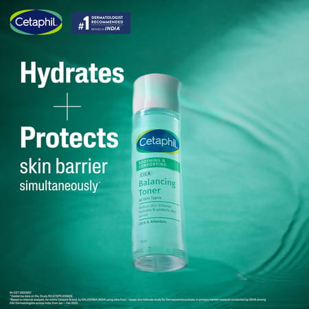 Cetaphil Soothing And Comforting Cica Balancing Toner For All Skin Types 150 Ml