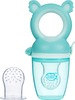Buddsbuddy Bpa Free 2 Stage Baby Fruit & Food Nibbler For Infant Baby- Blue