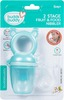 Buddsbuddy Bpa Free 2 Stage Baby Fruit & Food Nibbler For Infant Baby- Blue
