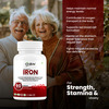 Oribite Iron Bisglycinate 180Mg Capsules For Iron Deficiency 60 Capsules