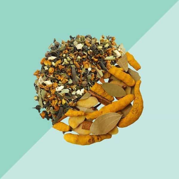 Tea Trunk Turmeric Green Tea - 100G Tin