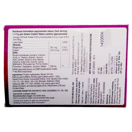 New Aminofit Strip Of 15 Soflets