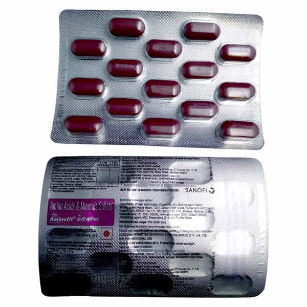 New Aminofit Strip Of 15 Soflets