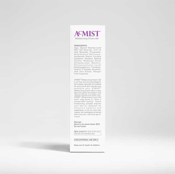 Acmist Moisturizing Cream Gel 100Gm