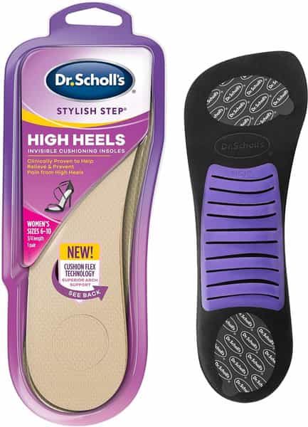 Dr. Scholl Soft Cushioning Insoles For High Heels Women's 6-10 (1 Pair)
