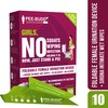 Peebuddy Foldable Paper-Based Female Urination Device-10 Funnels With Sirona Intimate Wipes-10 Wipes