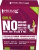 Peebuddy Foldable Paper-Based Female Urination Device-10 Funnels With Sirona Intimate Wipes-10 Wipes