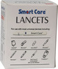 Smart Care Flat Lancet Needle - 100 Pieces (White)