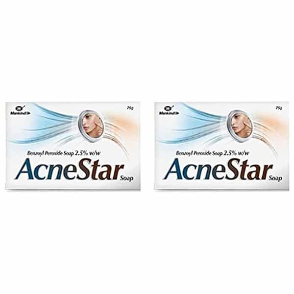 Acnestar 2.5% Soap 75Gm (Pack Of 2)