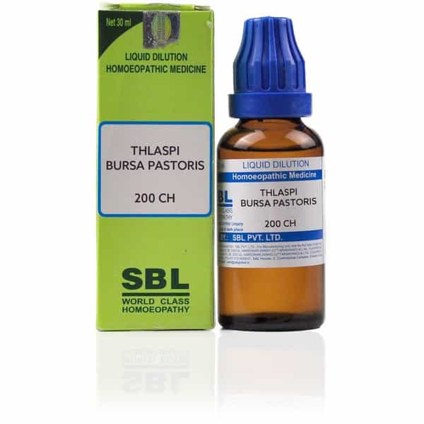Sbl Thlaspi Bursa Pastoris Dilution 200 Ch 30 Ml Pack Of 3