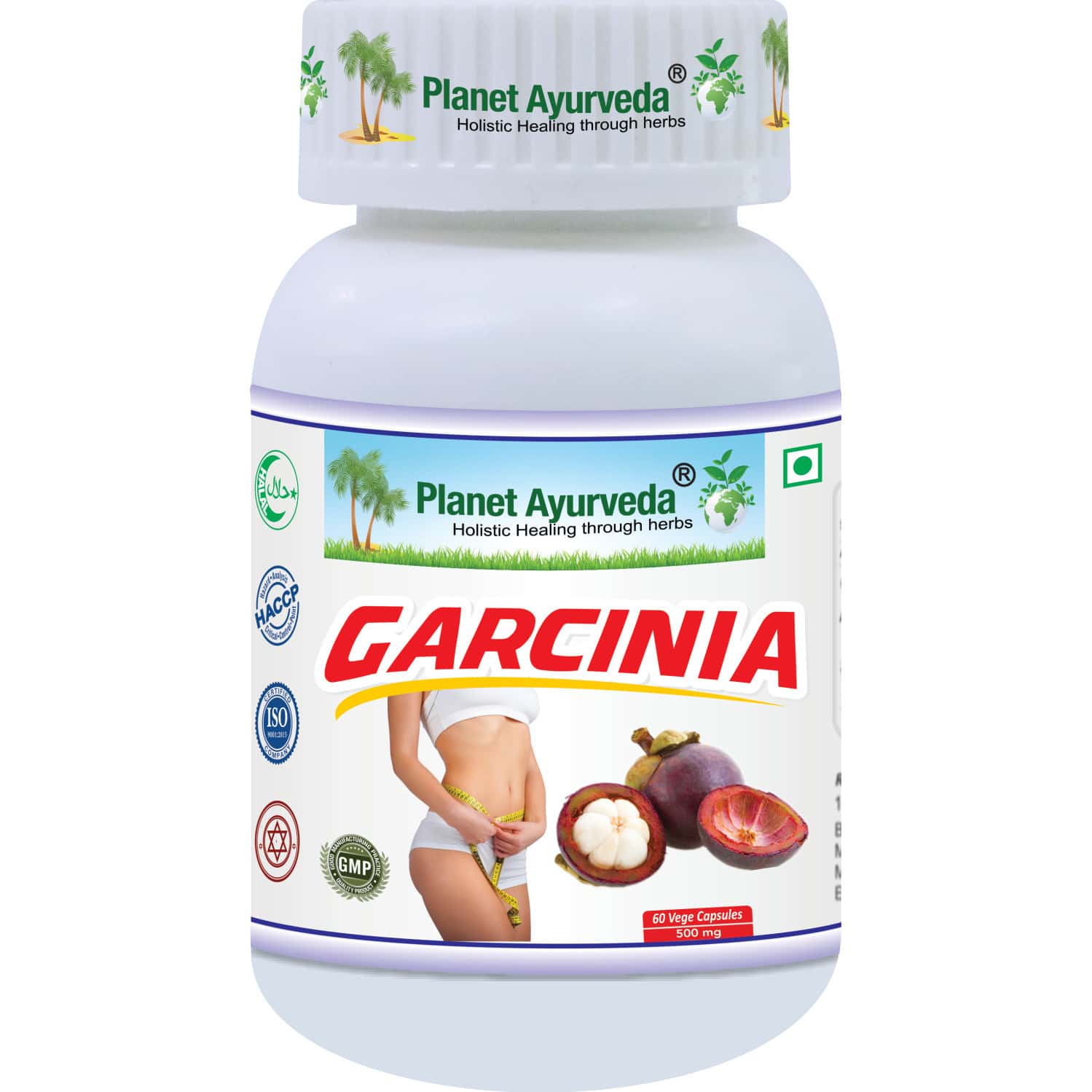 Planet Ayurveda Garcinia Cambogia - 60 Capsules | Weight Management Supplement