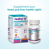 Healthyr-U Antarctic Krill Oil Bottle Of 30 Capsules