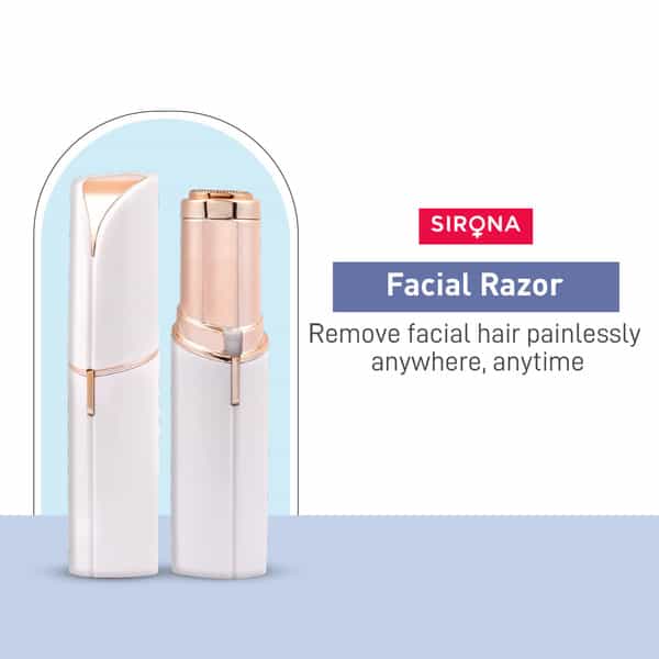 Sirona Electronic Facial Razor - 1 Unit