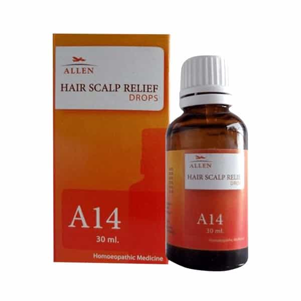 Allen Laboratories A14 Hair Scalp Drops 30Ml