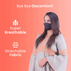 Frido Ultra Comfortable Silver+ Unisex 5 Gray + 5 Black Face Mask Combo|Large Size|Reusable|Imported