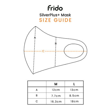 Frido Ultra Comfortable Silver+ Unisex 5 Gray + 5 Black Face Mask Combo|Large Size|Reusable|Imported