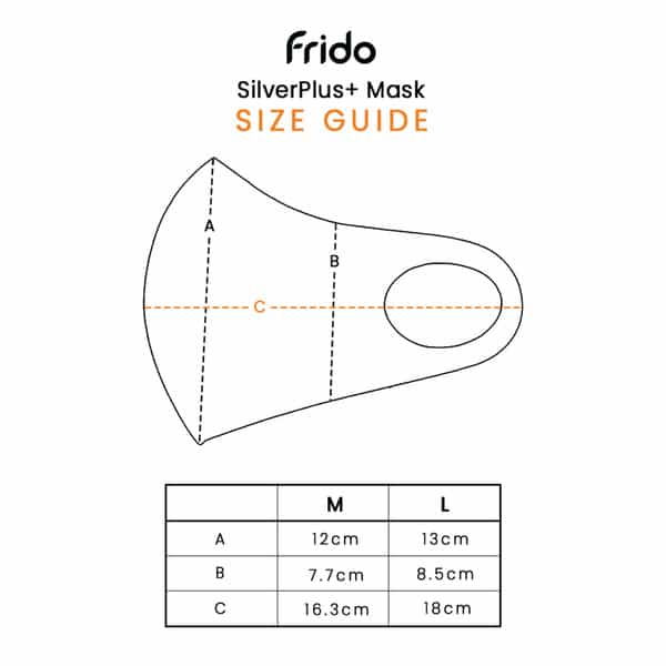 Frido Ultra Comfortable Silver+ Unisex 5 Gray + 5 Black Face Mask Combo|Large Size|Reusable|Imported