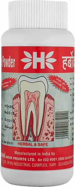 Dr. Vaidya's Herbodanti Tooth Powder Pack Of 3