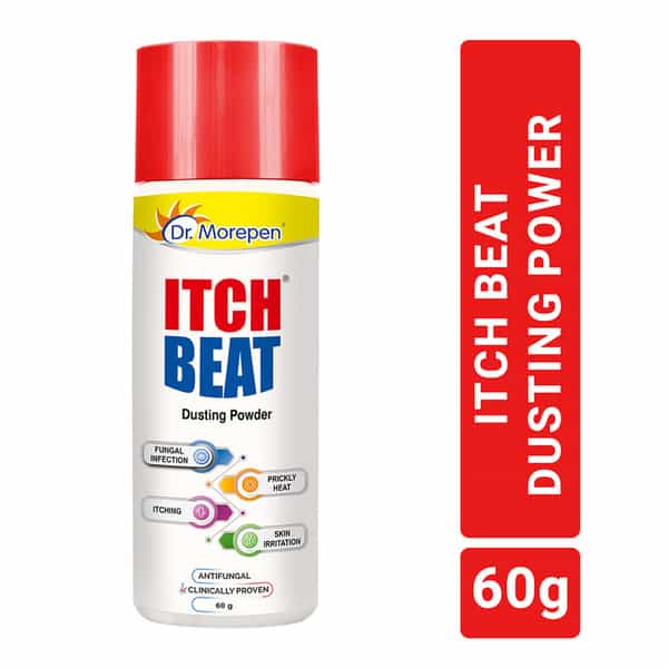 Dr. Morepen Itch Beat Antifungal | Dusting Powder | 60 Gm | Pack Of 4