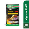 Zandu Vigorex Max With Shilajit Gold Saffron & Pearl Capsules 20 No's
