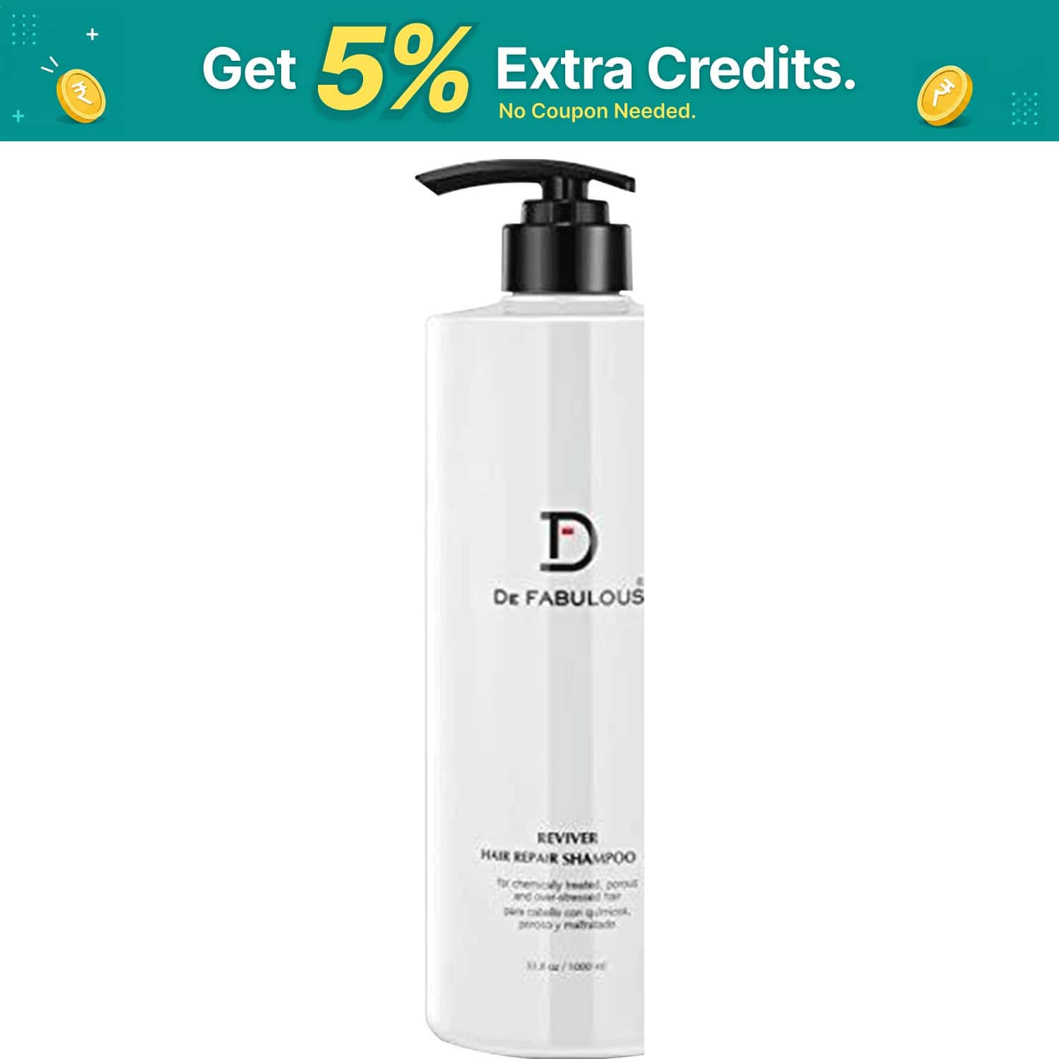 De Faboulus Reviver Hair Repair Shampoo (1 L)