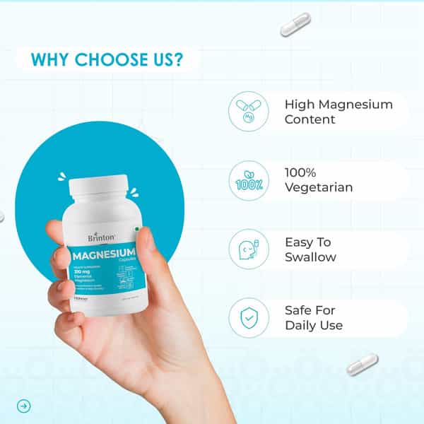 Hohner Brinton Magnesium Capsules 310 Mg | 60 Capsules