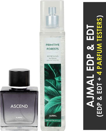 Ajmal Ascend Edp & Primitive Forest Edt Combo Pack