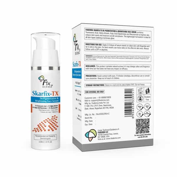 Fixderma Skarfix -Tx De Pigmentation & Brightening Face Serum 30 Gm