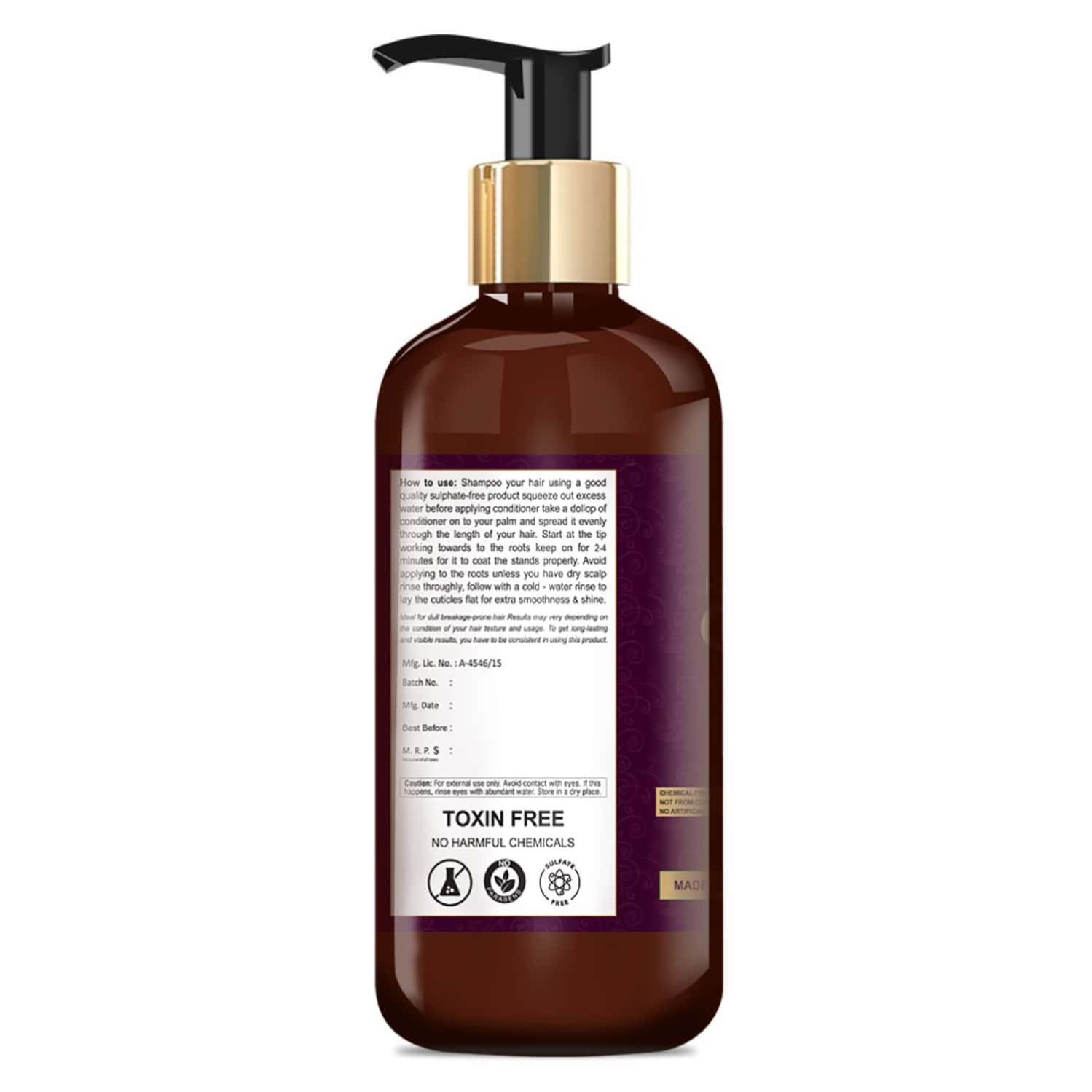 Harc Herbal Canada Natural Onion Conditioner ( Including Onion | Aloevera | Heena | Neem ) - 300 Ml