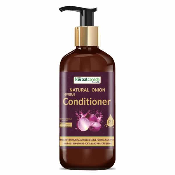 Harc Herbal Canada Natural Onion Conditioner ( Including Onion | Aloevera | Heena | Neem ) - 300 Ml